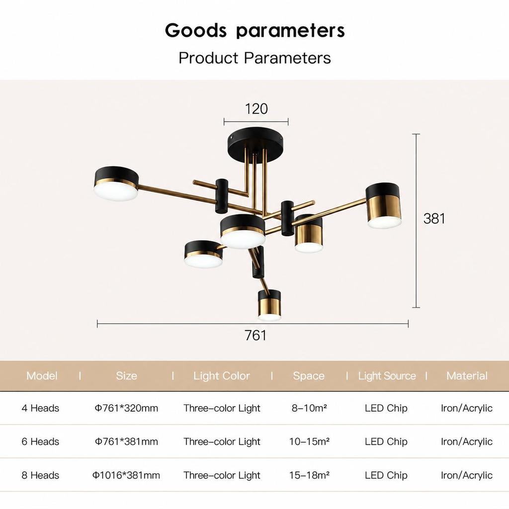 Nuovi Lampadari Nordici Soggiorno Cucina Sala da Pranzo Luci a Sospensione da Soffitto 3 Colori Dimmerabili Luci Moderne per Camera da Letto Decorazione