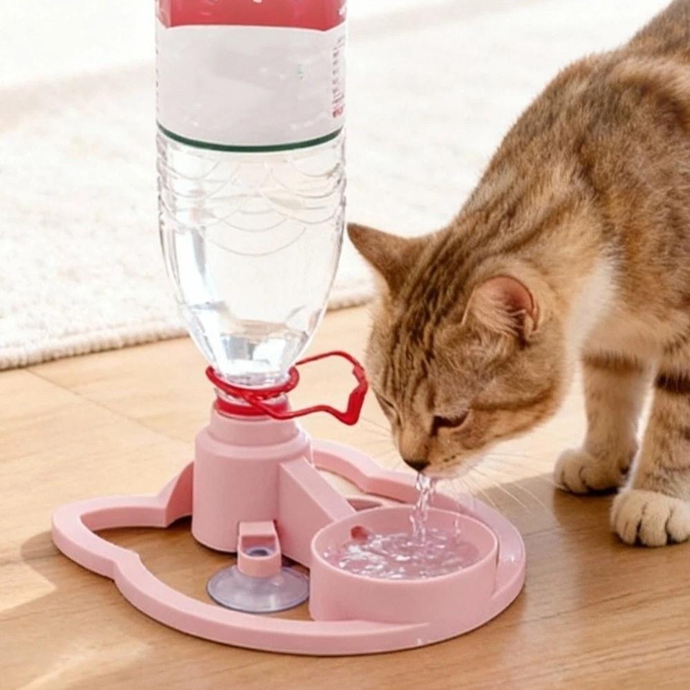 Automatic Water Renewal Cat Drinking Machine Non Plug in Anti Overturning Pet Water Bowl Wet Chin Prevention Splash-proof