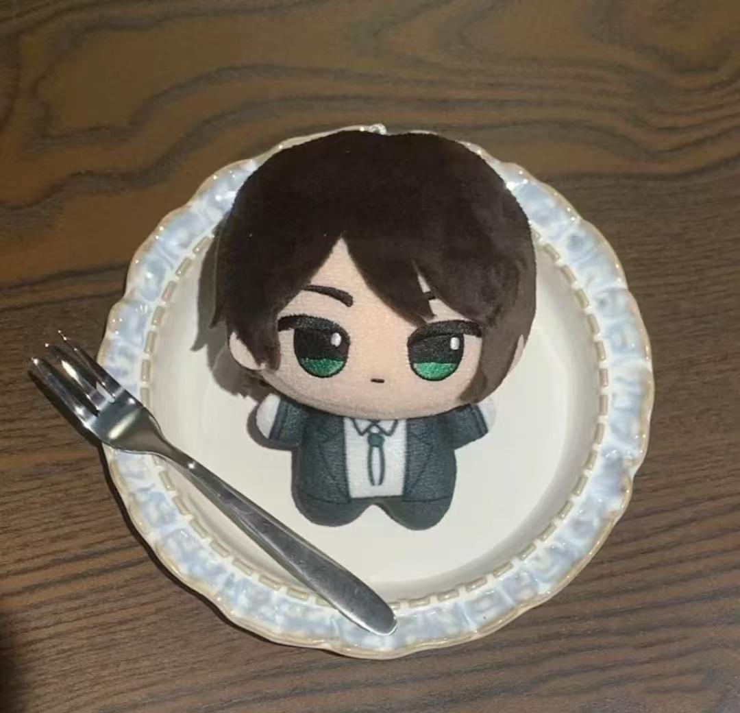 

10 см Мини Плюшевая Игрушка Атака Титанов Милая Хлопковая Кукла Эрен Йегер Микаса Нуну Мягкая Игрушка Подарок на День Рождения 10cm