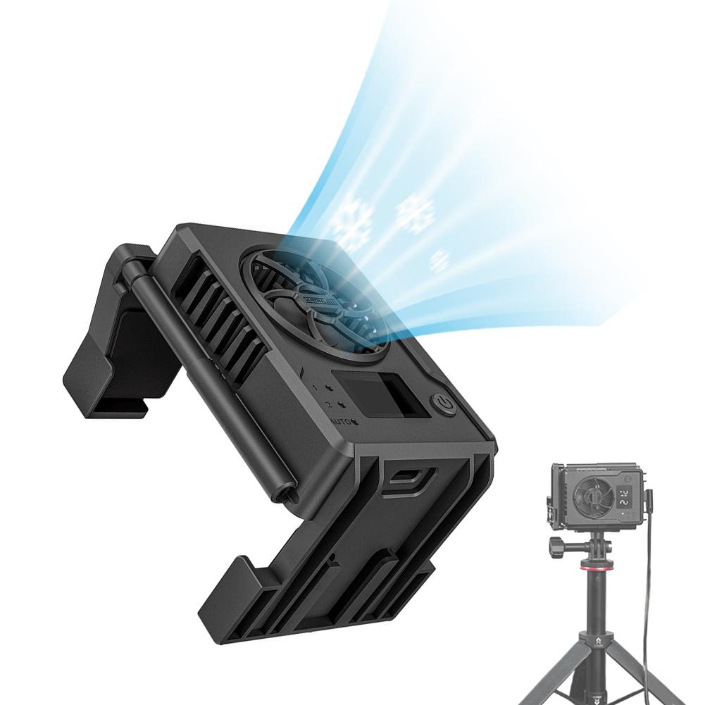 for dji ACTION 5PRO Camera Air Cooler ABS+PC Fire-resistant Material Cooler Fan For Sports Camera Expansion Accessories