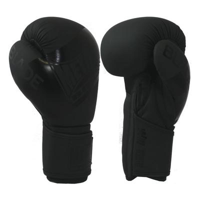-Boxing Gloves Metal Boxe Blade Black Is Black-12 oz-Black
