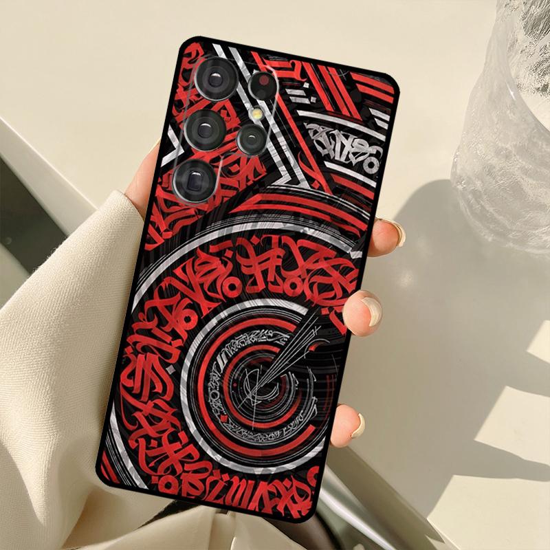 Pokras Lampas Art Graffiti Case For Samsung Galaxy S25 S24 S23 S22 S21 S20 Ultra S9 S10 Plus S21 FE S25 FE Back Cover