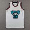 Grizzlies Ja Morant #12 Kids' White Summer Basketball Jersey