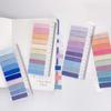 UCRAVO Sticky Tabs Transparent Sticky Notes Writable and Multifunctional Tabs with Ruler Reminder Tabs for Page Markers