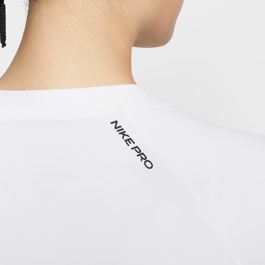 Nike PRO DRI FIT Raglan Sleeve T Shirt Women's White FV7843-100
