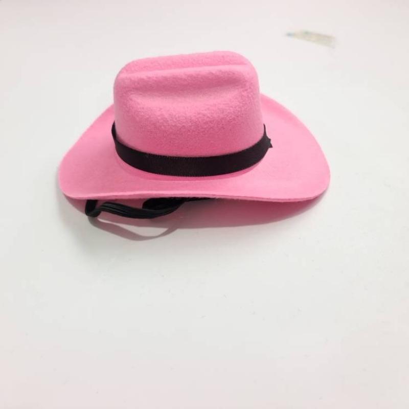 1pc Pet Cowboy Hat, Pet Accessory For Cats & Dogs, Western Style Sun Hat For Outdoor Activities, Holidays & Photoshoots