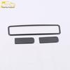 19 A200L Rear Cup Holder Decorative Frame Bright Ring Car Accessory