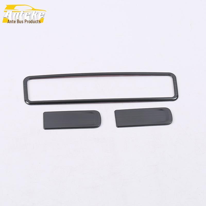 19 A200L Rear Cup Holder Decorative Frame Bright Ring Car Accessory