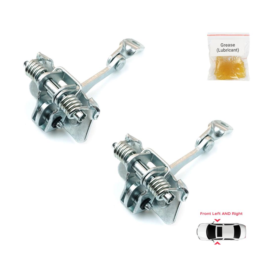 BDP179-1 2 Pieces Front Left AND Right Door Catch Hinge Brake Stop Check Strap Limiter for Citroen C3 MK1 MK2 2002-2016 9181N0