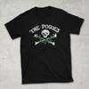 Vtg The Pogues Band Skull Crossbones & Shamrocks Cotton Unisex Shirt TR108