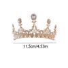 Pearl Rhinestone Bridal Headbands Crystal Bridal Crown Princess Diadem  Women Bride