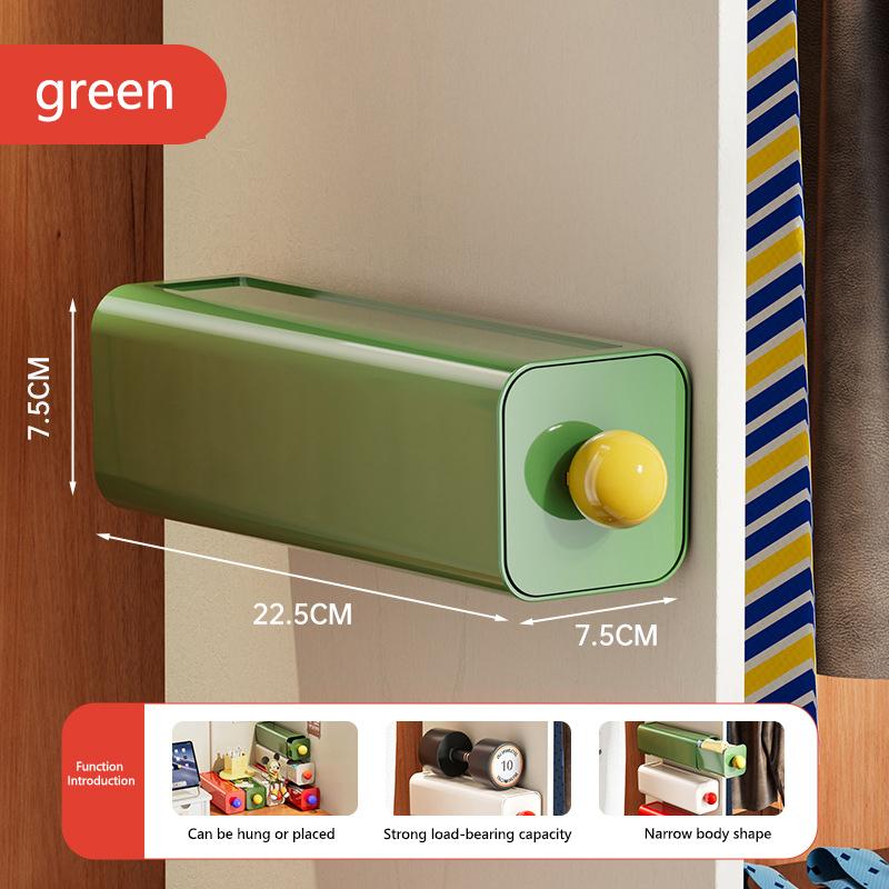 1Pc Wall Mount Socks Panties Storage Dispenser Space Saving Panties Organizer For Wardrobe Cabinet Bedroom Underwear Storage Box