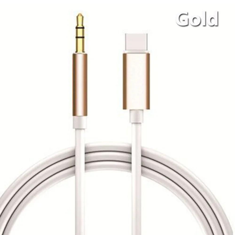 Usb Type C To 3.5mm Aux Audio Cable Headset Speaker Headphone Jack Adapter Car Aux for Samsung S20 Plus Note 20 S21 Ultra Tab S7