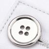Sturdy Alloy Four Hole Button Ideal for Clothing Sewing Craft and Applications