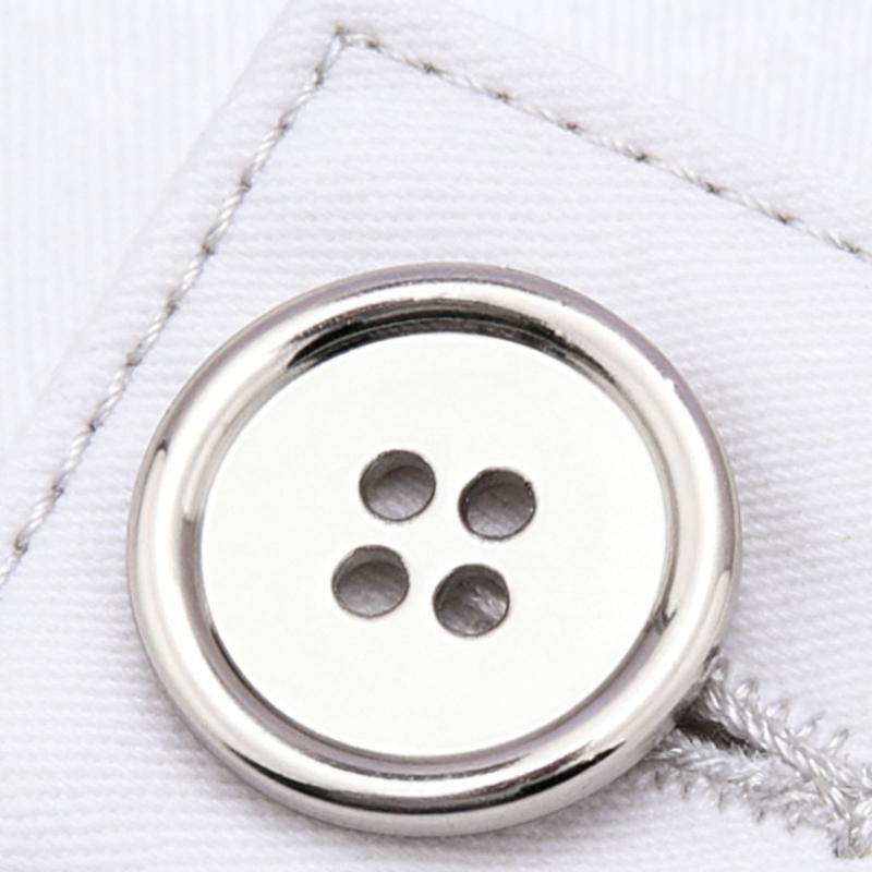 Sturdy Alloy Four Hole Button Ideal for Clothing Sewing Craft and Applications