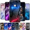 Pentru Huawei P10 lite Husă Husă din Silicon pentru huawei P10 Husă Moale TPU pentru Spate P10lite Huse de Telefon Etui Pisică Desene Animate Drăguță Lup