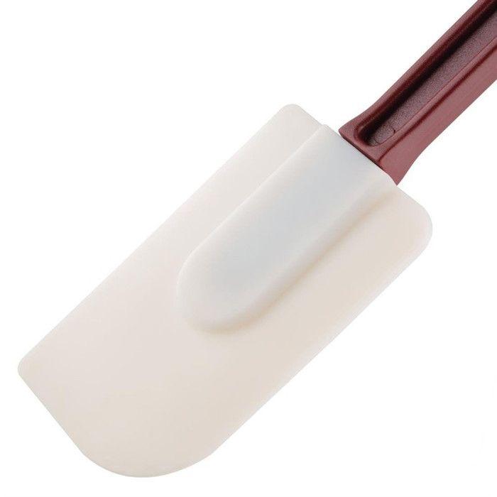 Spatule/maryse - vogue - haute température - 406 mm - plastique - rouge