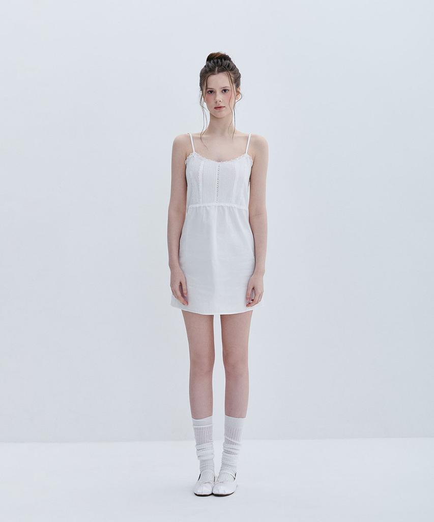 Moabel Whisper Mini Dress-Ivory
