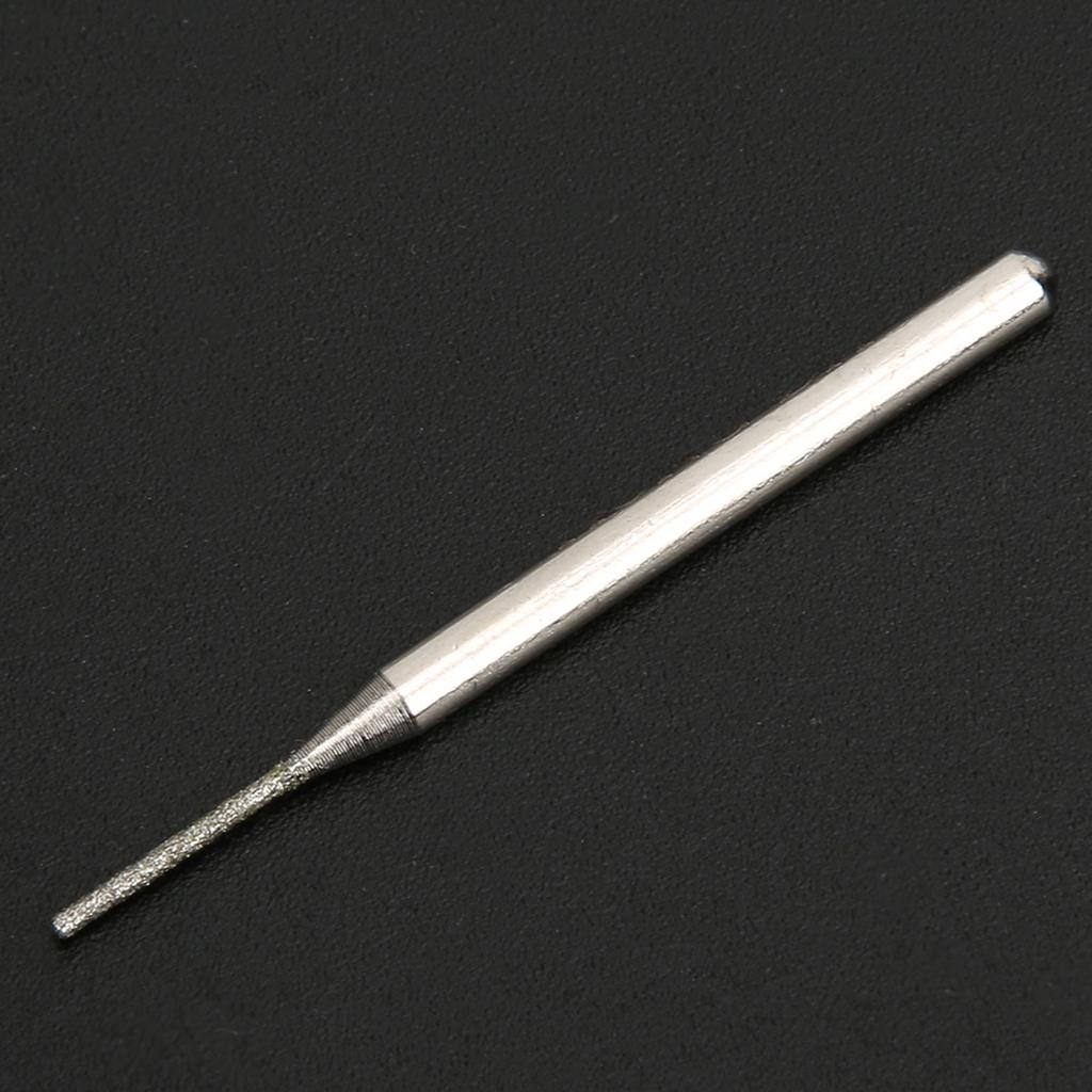 30Pcs Grinding Needle Set Emery Cylindrical Flat Head Electric Grinder Accessories 1mm