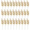 Artificial Berry Twig Decorations Christmas Glitter Berry Stem Door Decorations