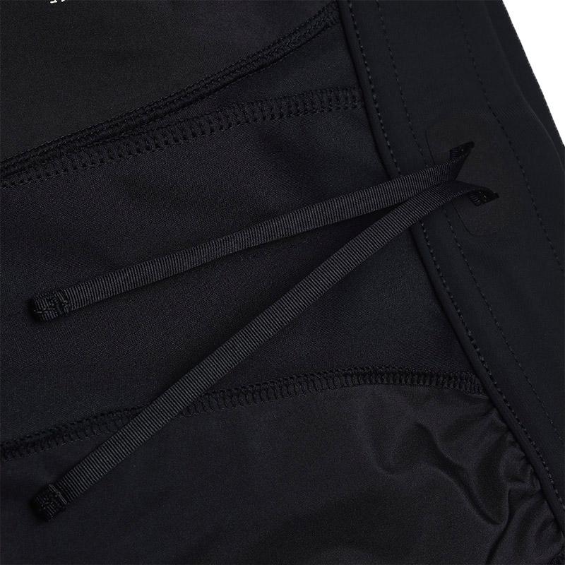 FILA Fleece Comfortable Loose Versatile Casual Pants Men bottoms Deep-Black A51M511601FBK