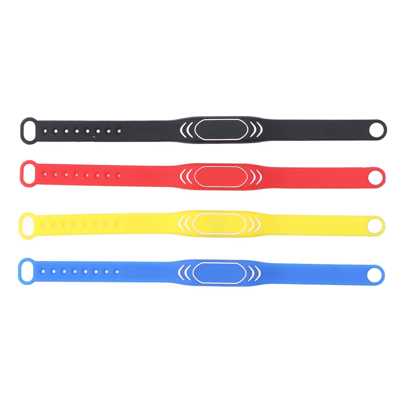 

NFC Браслет T5577ID Копируемый Водонепроницаемый 4 цвета Силиконовый браслет для контроля доступа Лифт Система учета посещаемости