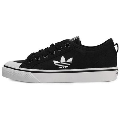 Nizza Trefoil Core Black Crystal White Women's Sneakers EF1878