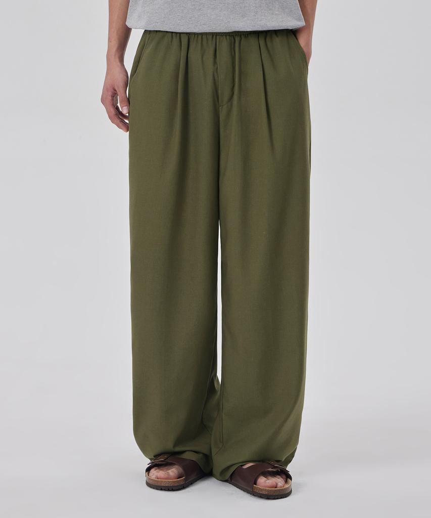 GLW Easy Summer Wide Pants Khaki