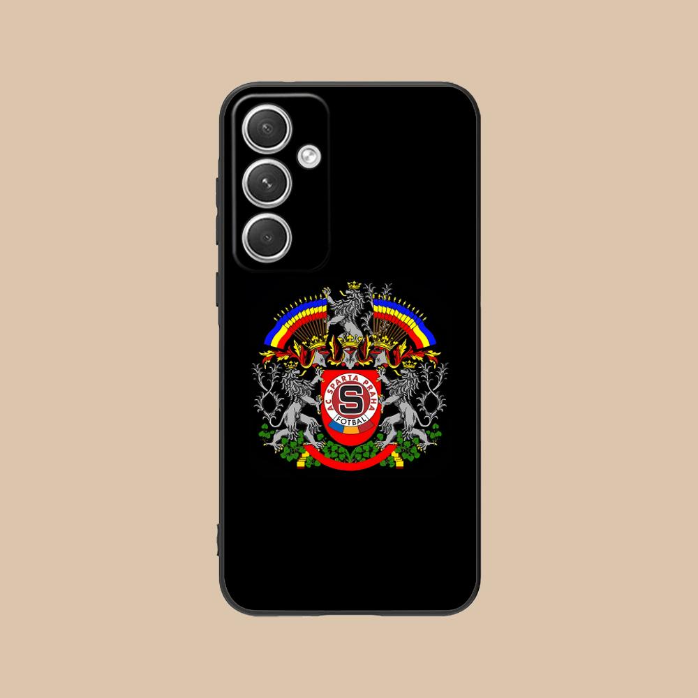 Etui na telefon komórkowy FC Sparta Praha do Samsung Galaxy S25 S24 S23 S22 S21 S20 Note20 Plus FE Ultra Kolorowe Ochronne Ładne Pokrowiec