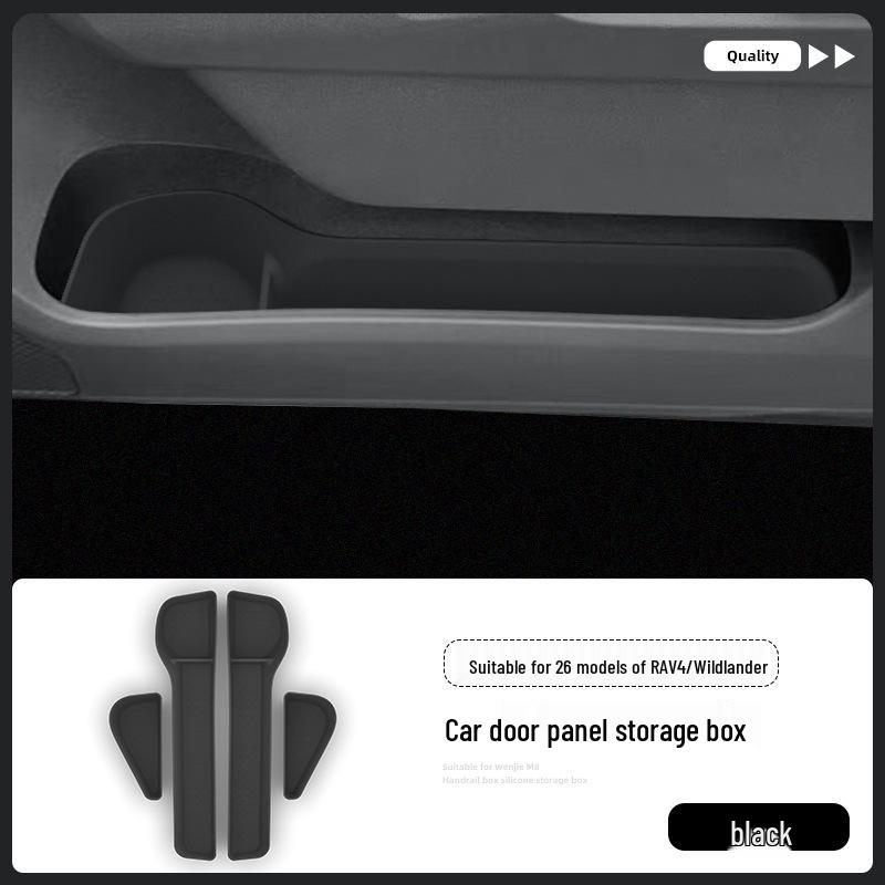 Compatible with 26 RAV4 Rongfang models, Velanda Door Edge and Slot Storage Box, Automotive Accessories for Special Modifications