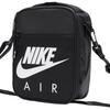 Nike Polyester Umhängetasche, Crossbody Bag Regular Unisex Rein Schwarz Lässig NY2033035GS-001