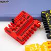 Portable Nut And Drill Bit Thread Checker 3D Printed Wire Screw Measuring Tool Screw Drill Bit Gauge For Nuts Bolts Threads