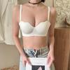 Sexy breasts are big and small, gather thin styles, close sub-breasts, anti-sagging soft steel ring, Shiwen bra