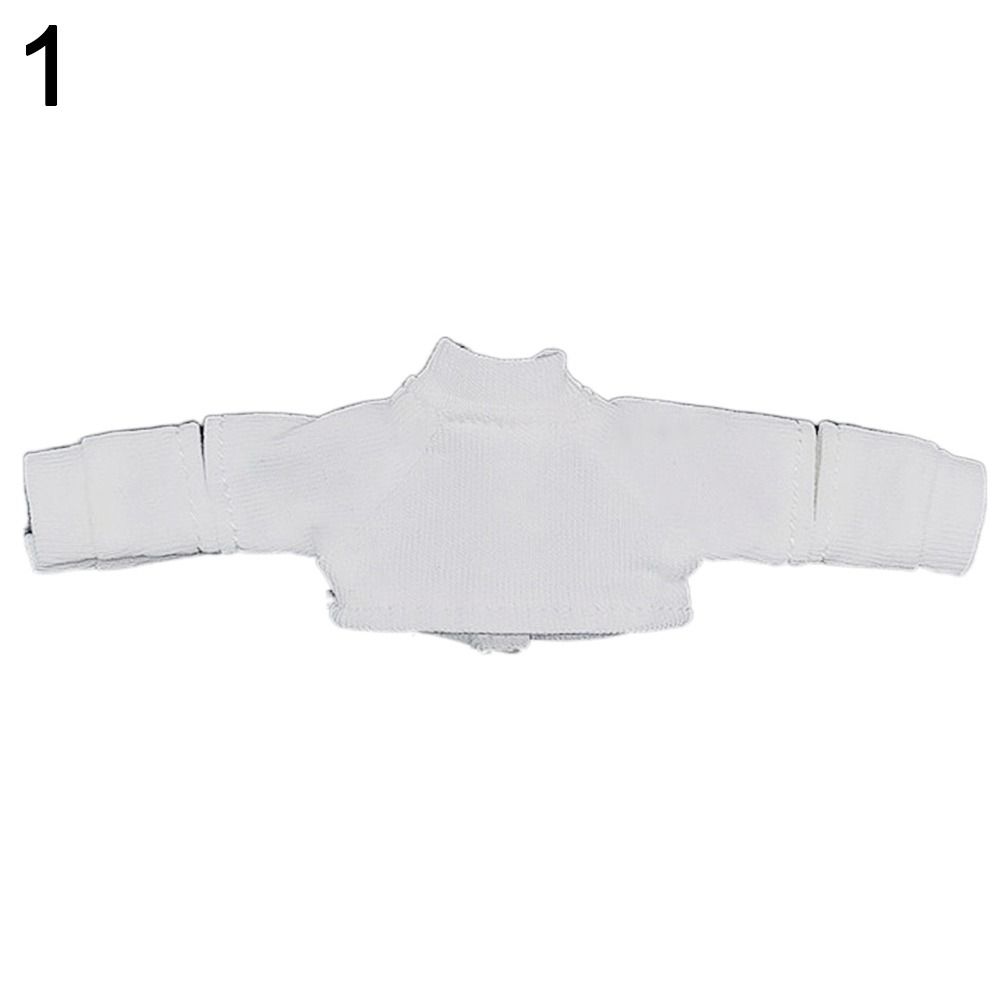 

for 1/12BJD Dolls Kids Gift Toys Doll Tops Fashion Jeans Pants Blouse Cool Tops Doll Casual T-shirt 1