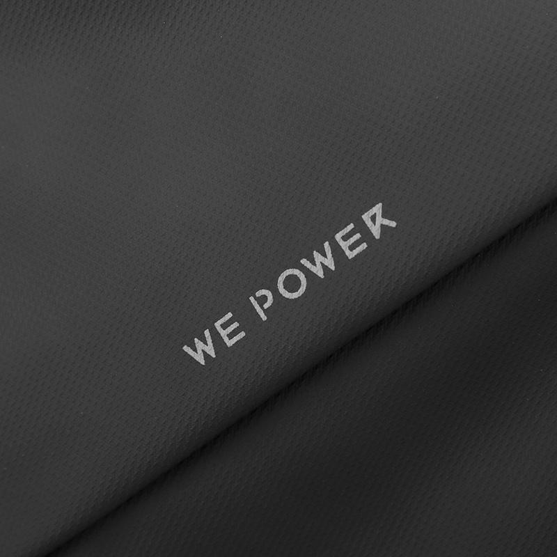 Sleek Black Sling Bag Men's Waterproof Crossbody Chest Bag for Casual Travel & Daily Use