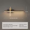 Nordic Light Luxury Bedroom Bedside Strip Wall Lamp Minimalist Living Room Hotel All-copper Wall Light 3 Color Dimming Lighting