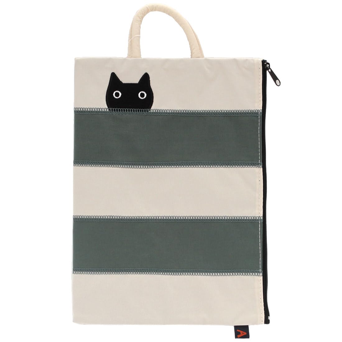 

Atsuko Matano [Atsuko Matano] Flap Pouch, Striped Cat (Gray) 089001-0007-01