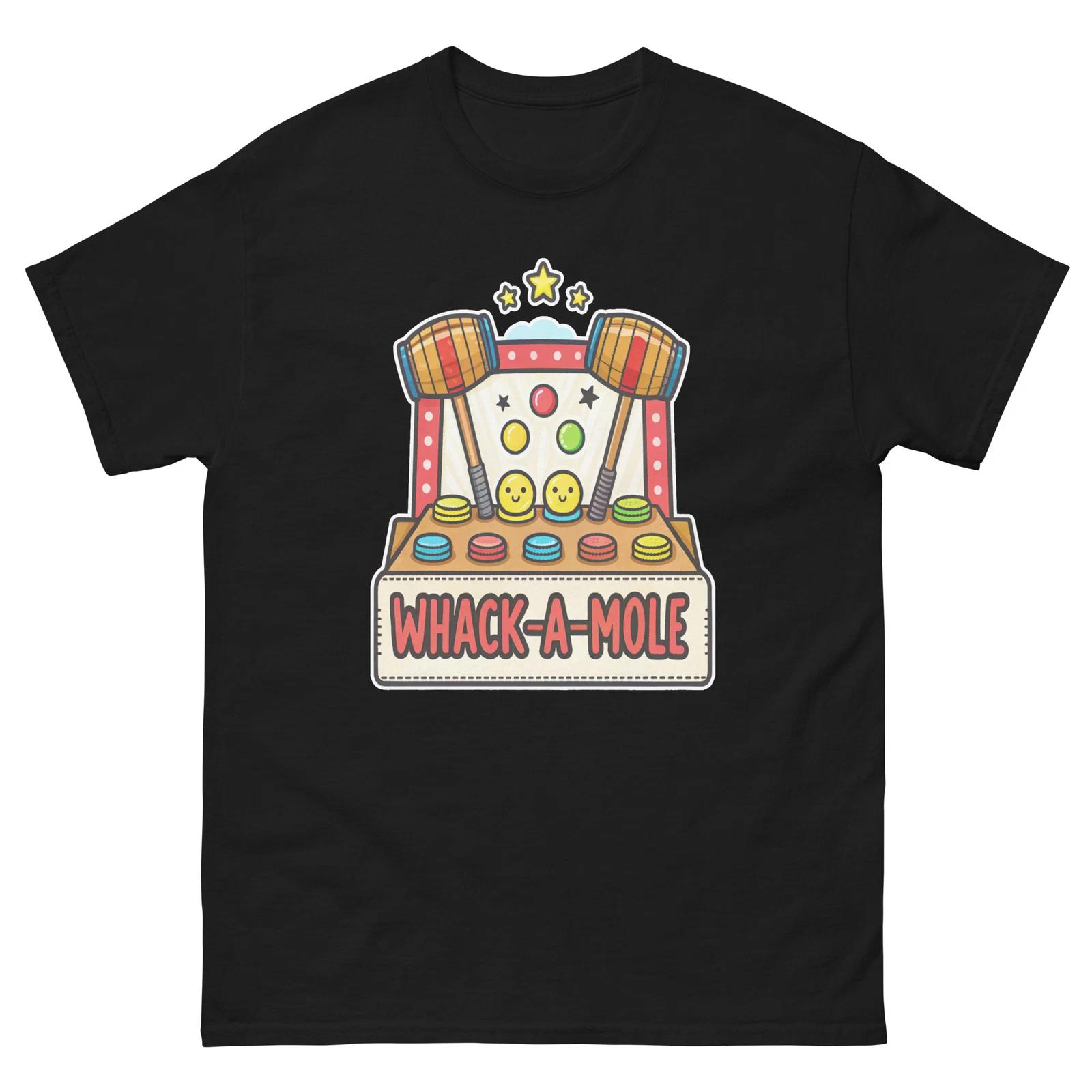Whack-a-Mole Carnival Fair Amusement Park T-Shirt M