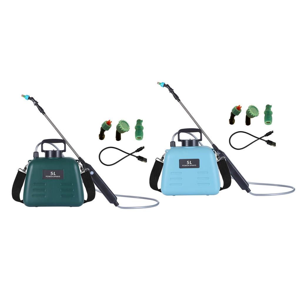 5 Liters Electric Garden Sprayer USB Rechargeable for Household Cleaning