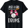 Best Drumming Art For Men Women Drumming Drum Lover Drummer T-Shirt