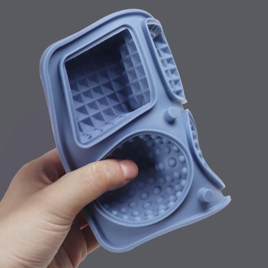 Whiskey Ice Cube Tray Silicone Ice Mold for Large Ice Balls Cubes Flexible Easy Release BPA-Free Dishwasher Safe Ice Cube Maker