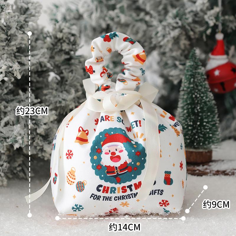 Christmas Eve Apple Packaging Bag Christmas Fruit Gift Bag Children's Handheld Candy