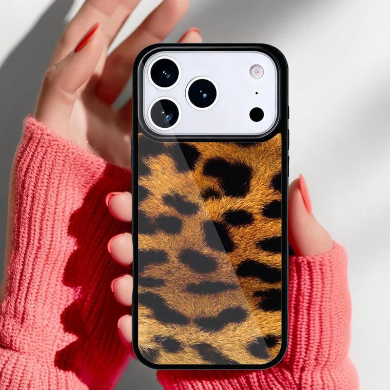 Wild Cat Cheetah Leopard Phone Case for iPhone 17 Air 16e 15 14 13 Pro Max Back Cover for 12 11 Pro Coque