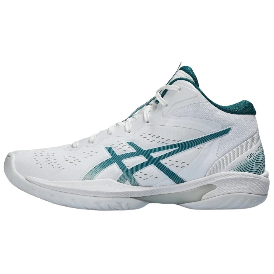ASICS Gelhoop V16 White Rich Teal 1063A078-101 43.5