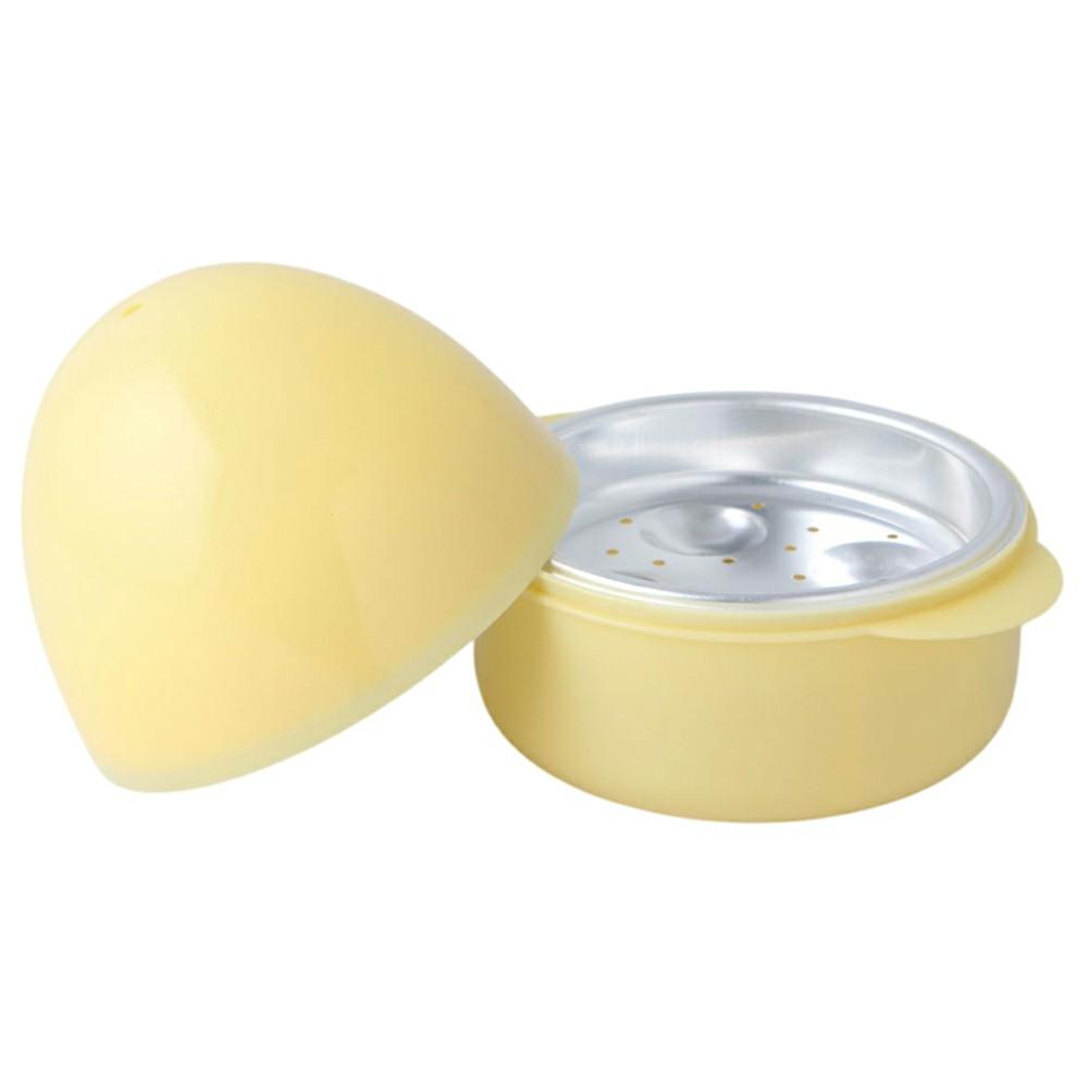 

Microwave Egg Steamer PP+Aluminum 4 Eggs Steaming Container Kitchen Cooking Tool (BPA Free, No FDA Certificate)