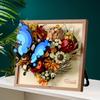KNEW BUILT Innovative Building Block Flower 3D Po Frame Ornament-Ideal DIY DecorGift for GirlWall Hanging & Educational Toy