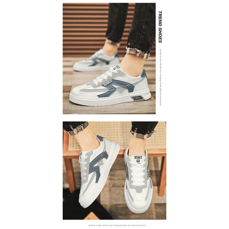 Herrskor i stor storlek, avslappnade låga sneakers, sportskor för studenter