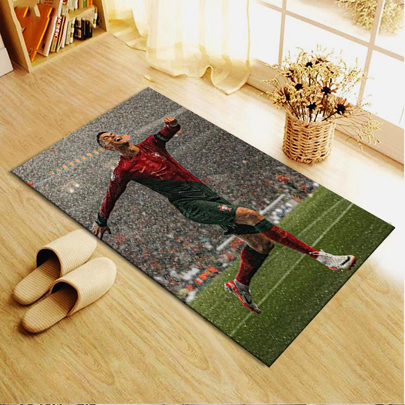 Nowy dywan C Ronaldo 2025 do salonu, sypialni, domu, dekoracja sofy, antypoślizgowa mata podłogowa dla dzieci