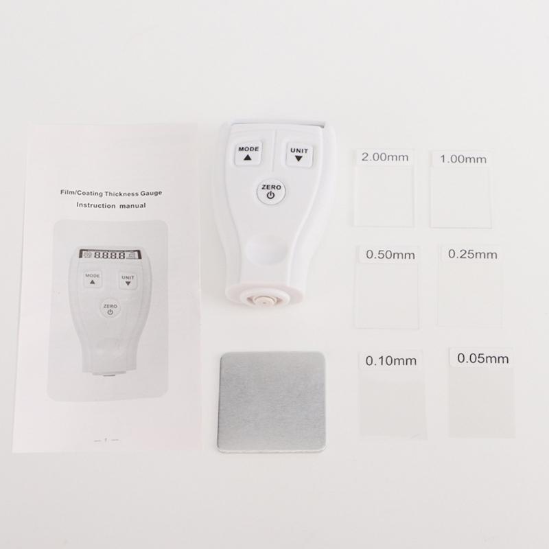 Professional Vehicle Paint Depth Meter Gauge Car Coating Thickness Measurement Tool For Auto Body Inspection Easy To Use