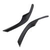 2Pcs Headlight Eyelid Eyebrow Cover Trim Strip Carbon Fiber Pattern Replacement for CRV CR V 2023 2025